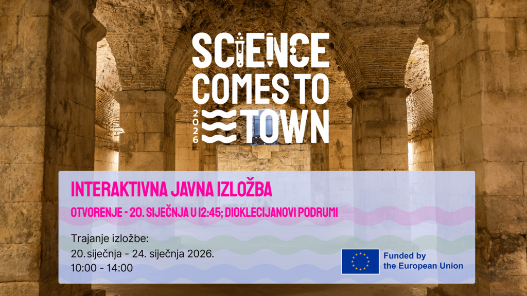 Znanost izlazi iz laboratorija i dolazi u grad: Science Comes to Town u Splitu